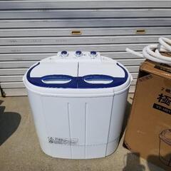  2槽式小型洗濯機 2.8kg  洗濯 脱水 小型 軽量 コンパ...