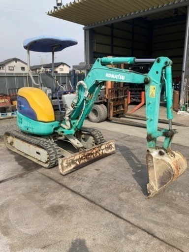 【売約済】コマツ PC20MR-1 稼働1757h ユンボ 油圧ショベル