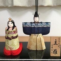 雛人形　木目込　真多呂作の画像