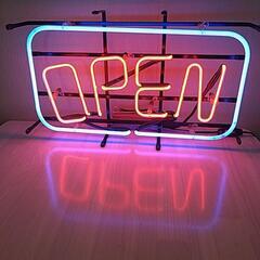 【受付終了】ネオンサイン OPEN