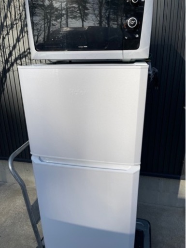 ハイアール冷蔵庫、エレクトラックス電子レンジセット