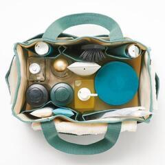 新品☆CAPTAIN STAG万能収納バッグの画像