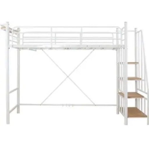 ニトリ　ロフトベッド 階段　コンセント 付宮棚　付き