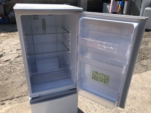 【リサイクルサービス八光　田上店　安心の3か月保証　配達・設置OK】シャープ 167L 2ドアノンフロン冷蔵庫 keyword キーワードホワイト SJ17E6KW