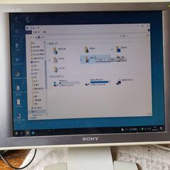 パソコンのモニター 17インチ(SONY)