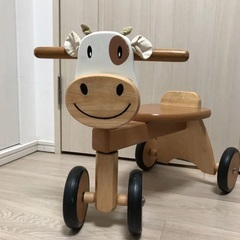 幼児　木製　バイク　スクーター