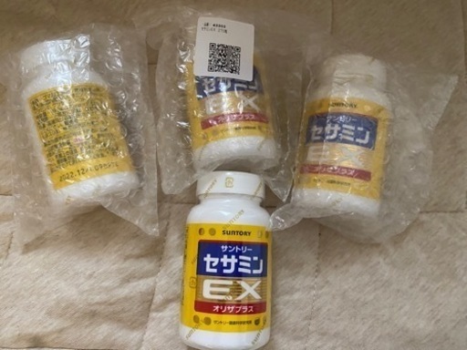 値下げました！サントリーウェルネス　セサミンEX270粒　4瓶セット