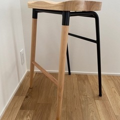 新品！ハイスツール  NovodiA Bar Stool   ブラックの画像