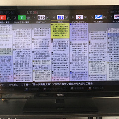 【〜7/18引取りで8500円】東芝 REGZA 40型TV(40B3)の画像