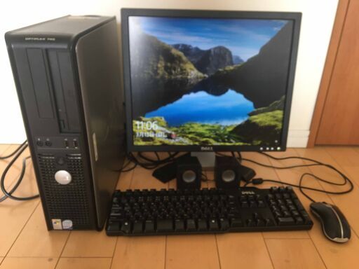Dell　OptiPlex 745　本体＋モニター+キーボード+マウス+スピーカー　フルセット美品