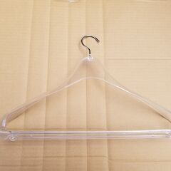 無料　ハンガー（透明）