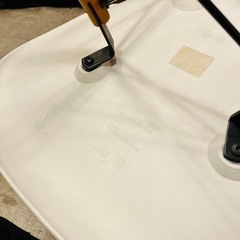 【売約済み】A Herman Miller Eames Vitra ハーマンミラー ヴィトラ ビトラ イームズ シェルチェア デスクチェア ワークチェア オフィスチェア OAチェア シェルサイドチェア　ホワイト　白　ダヴェルベース　ダウェルベース　ウッドベース　エッフェルベース　hhstyle 青山店　同等品もう一脚も出品中です♪の画像