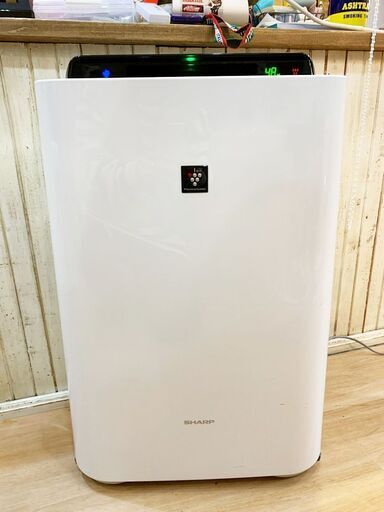 ★SHARP/シャープ 高濃度プラズマクラスター7000搭載 加湿空気清浄機 KC-D70-W 加湿17畳/空清31畳まで ★通電動作確認済み 2015年製