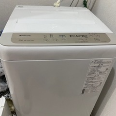 Panasonic 5kg 洗濯機　2020年製