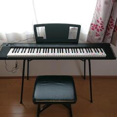 YAMAHA 電子キーボード スタンド付