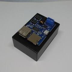 MP3　再生モジュール　プラスチックケースセット。の画像