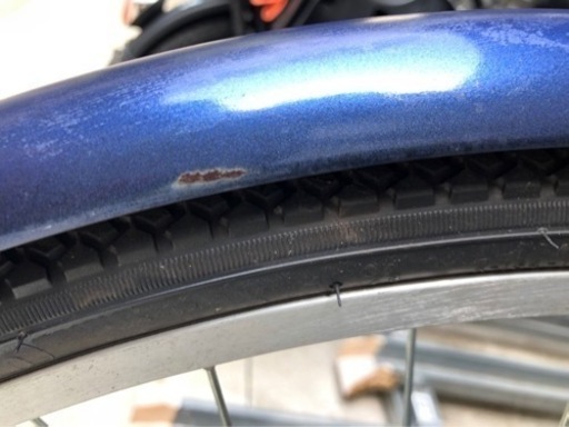 27インチ　シティサイクル　自転車