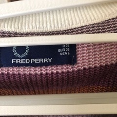 FRED PERRY フレッドペリー　セーター　S-Mの画像