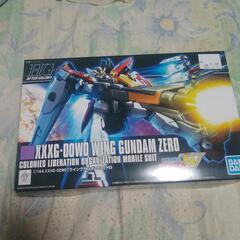 ウィングゼロカスタム未開封のガンプラ+おまけ