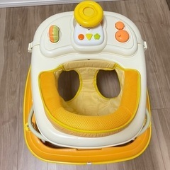 【2way】歩行器 ベビーチェア【箱付き】の画像