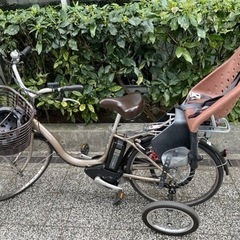 4輪　子供乗せ電動自転車　24インチ