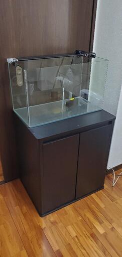 60センチ水槽・LEDライト・台(セット)