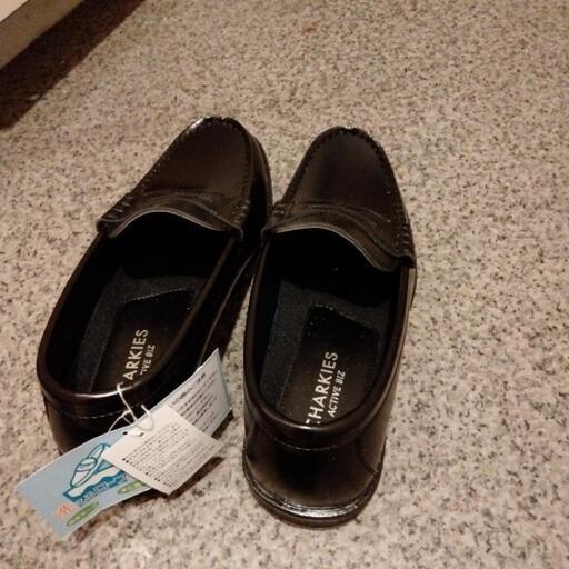新品✨黒ローファー25.5
