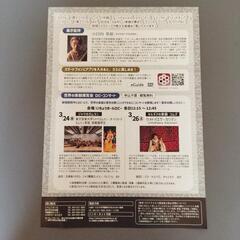 世界の楽器展覧会入場券（八王子いちょうホール）の画像