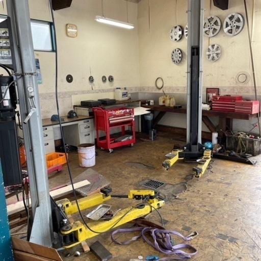 リフト、整備部門廃止に伴い、工具個別販売、