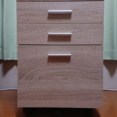 デスク ワゴン　サイドチェス　デスクチェスト