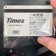 Timesお台場ヴィーナスポート駐車場3時間無料券