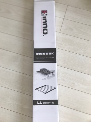 inno　カーメイト　IN559BK ルーフラック　ルーフキャリア　アルミラック