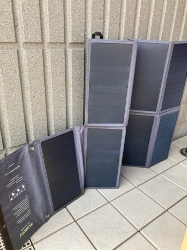 ポータブル電源＋ソーラーチャージャー