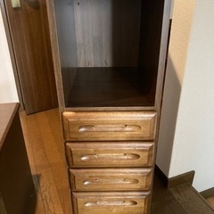 棚　収納棚　シェルフ　木箱　カラーボックス　腰高　高さ92cm