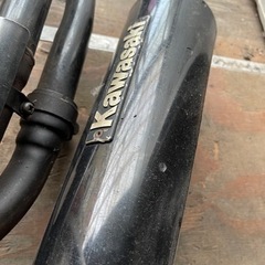 Z400GP純正マフラーの画像