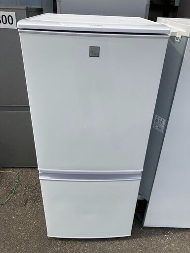 新生活応援　シャープ　2ドア冷蔵庫　2017年製　　リサイクルショップ宮崎屋住吉店　22.3.13　ｙ