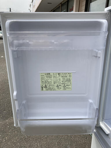 新生活応援　シャープ　2ドア冷蔵庫　2017年製　　リサイクルショップ宮崎屋住吉店　22.3.13　ｙ