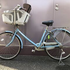 中古　子供乗せ自転車　ふらっか〜ずMAMA 2009年購入