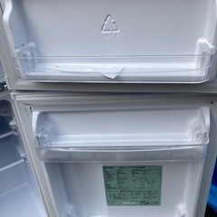 ELSONIC 2ドア　83L 冷蔵庫　2020年製の画像