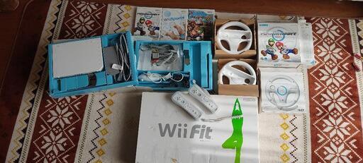 wii、wiifit 、 コントローラ、ソフト