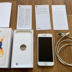 iphone 6s simフリー　初期化済み　不具合無し　ゴール...