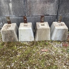 お渡し決まりました　コンクリート土台　