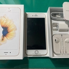 【引渡し確定】【超美品・未使用】iPhone6s 32G ゴールド