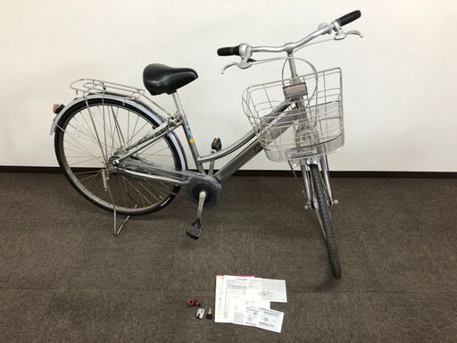 ブリジストン アルベルト 27インチ シティーサイクル 一発二錠