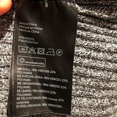 H&M 長袖ニットの画像