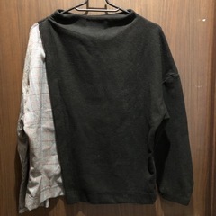 ビジネス　カジュアル　長袖カットソーの画像