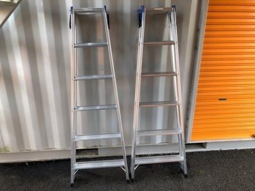 脚立6尺 2脚セット 長谷川 美品