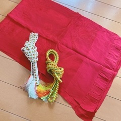 帯揚げと帯締めのセット