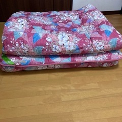 【未使用】❗️掛敷き布団セット②ピンク