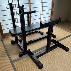 ベンチプレス台とベンチセイフティスタンド BODY MAKER